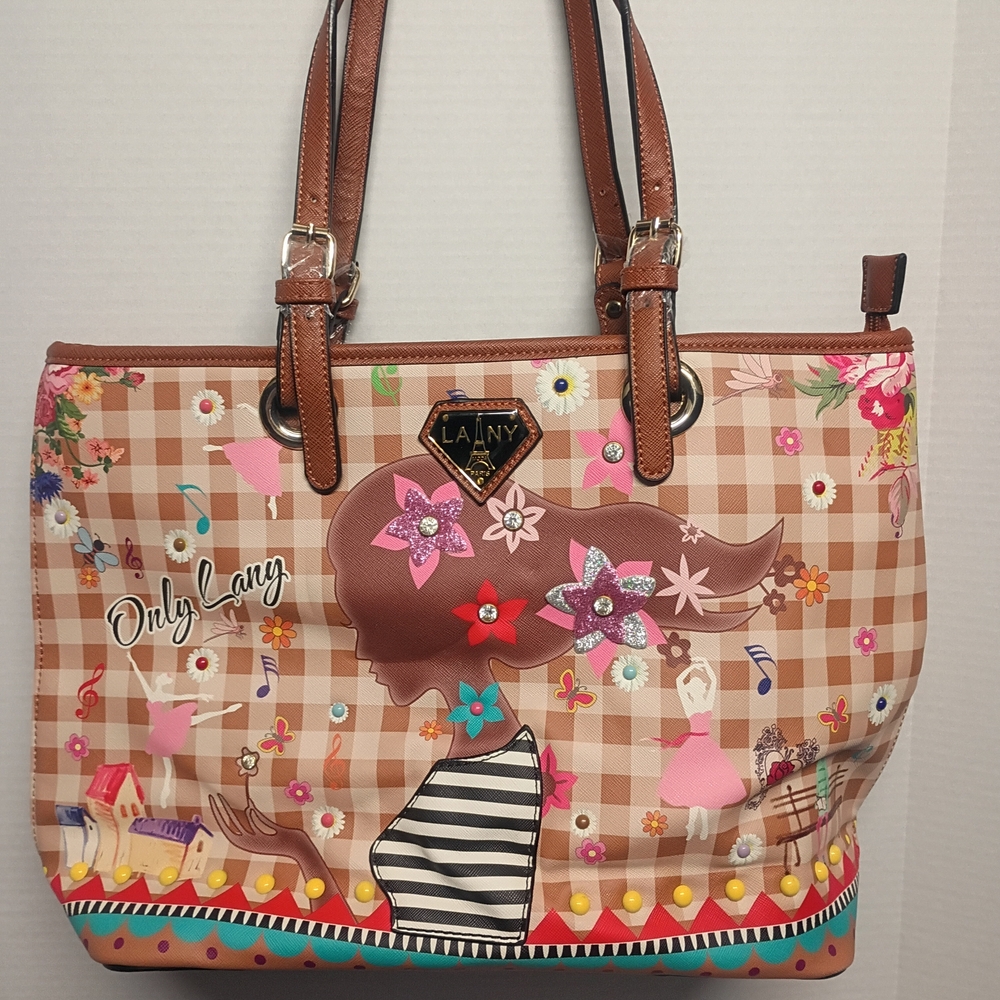 Women's Multicolor Tote Bag